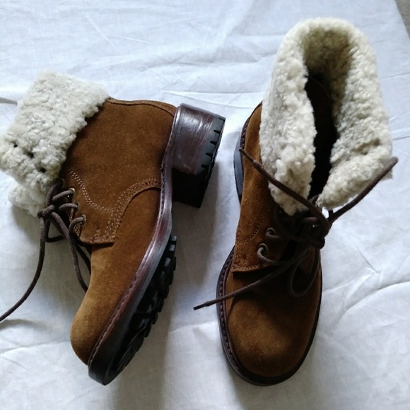 cole haan fur lined boots